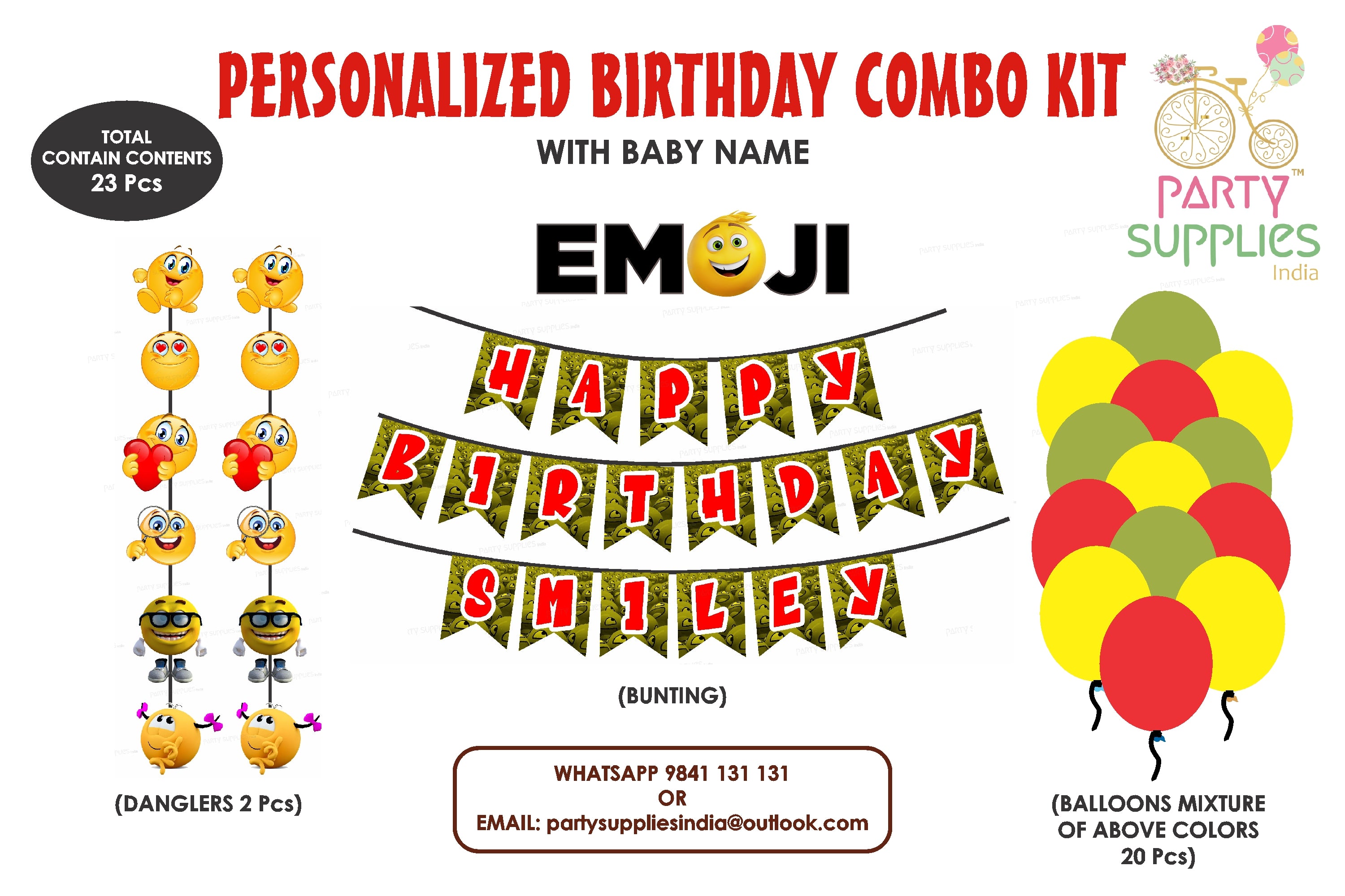 Emoji  Theme Basic Combo Kit