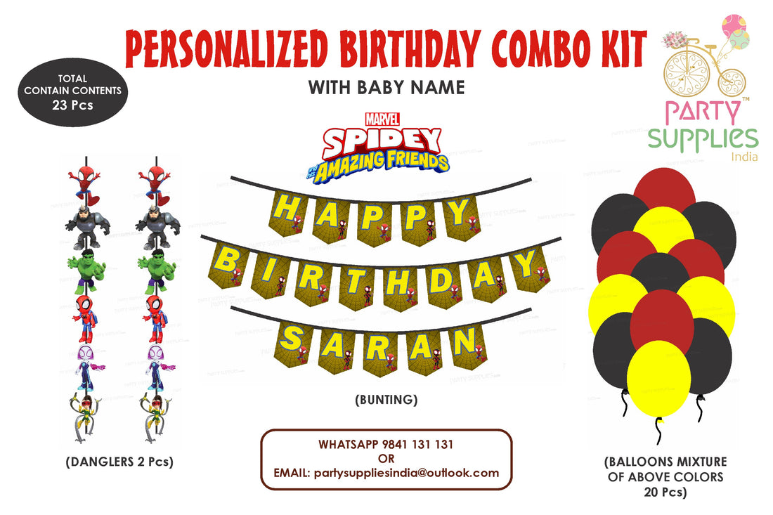 Spidey and his Amazing Friends Theme Basic Combo Kit