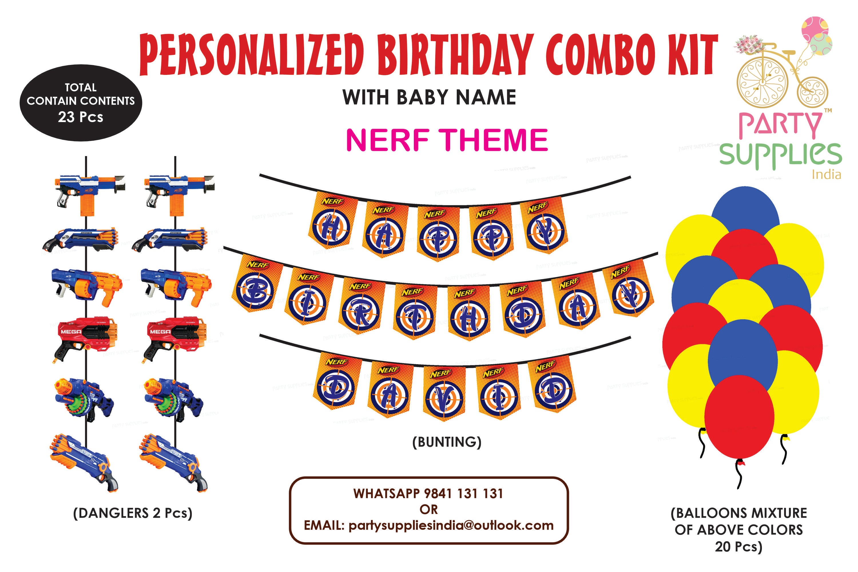 PSI Nerf Theme Basic Combo Kit