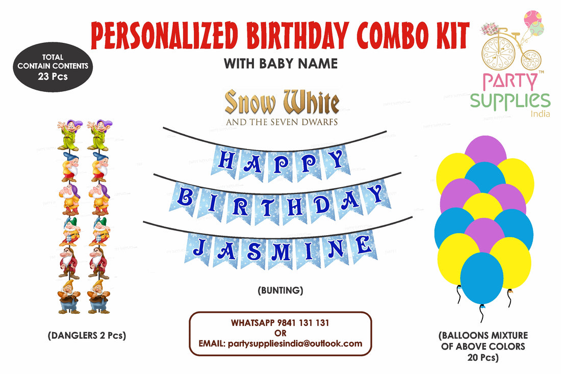 Snow And White Theme Basic Combo Kit