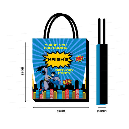 Batman Theme Return Gift Bag