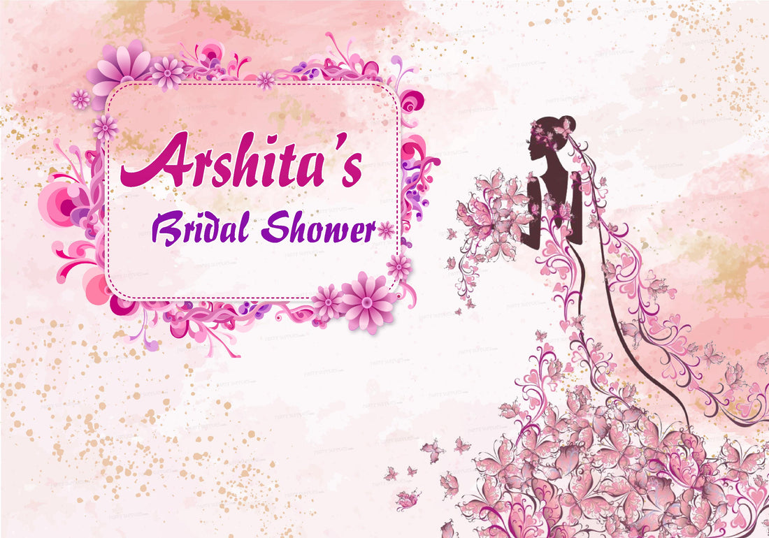 Bride to Be Theme Backdrop