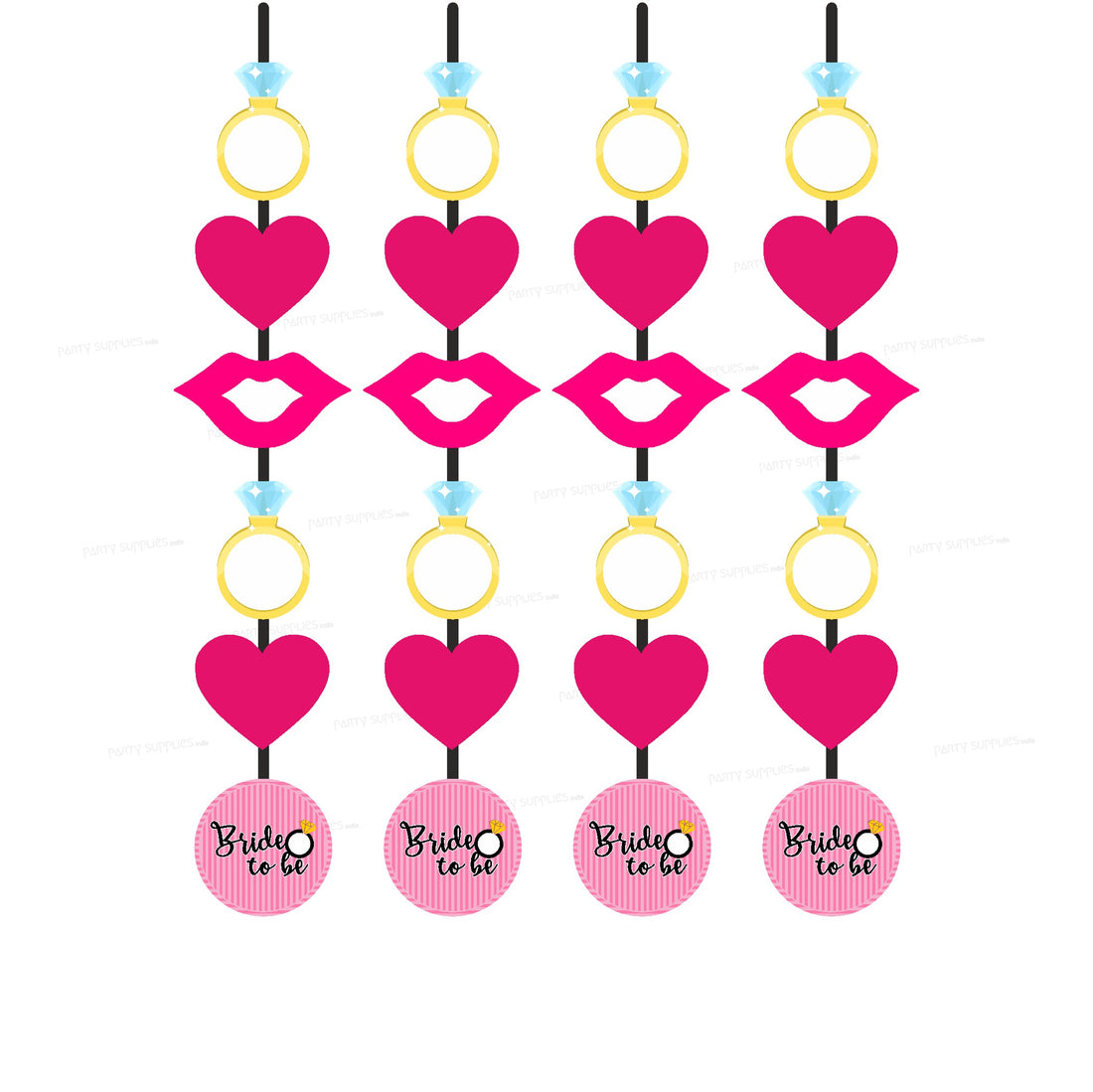 Bride to Be Theme Customized Dangler