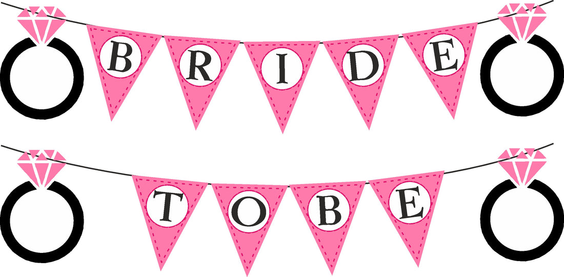 Bride to Be Theme Name Hanging