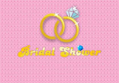 Bride to Be Theme Customized Backdrop