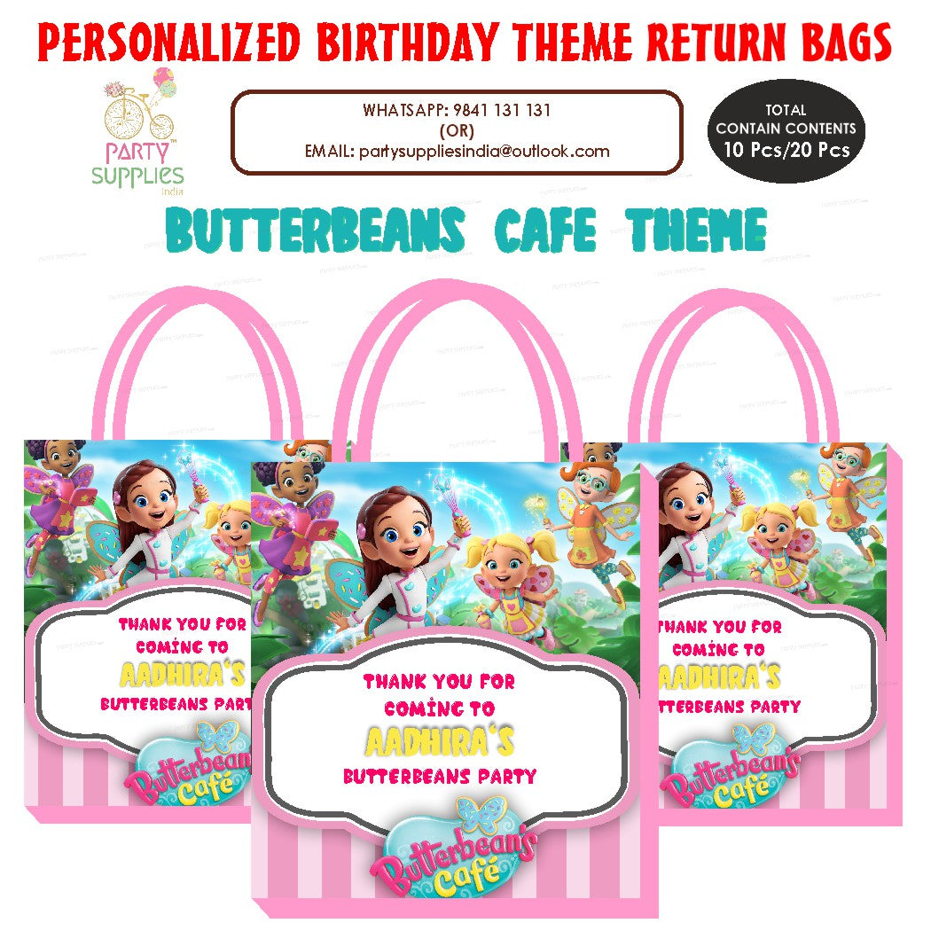 PSI Butter Beans Theme Return Gift Bag