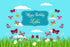 Butterfly Theme Customized Backdrop - 6x4 Ft. - image 1 of 7 | Party Supplies India