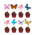 Butterfly Theme Cup Cake Topper - image 1 of 3 | Party Supplies India