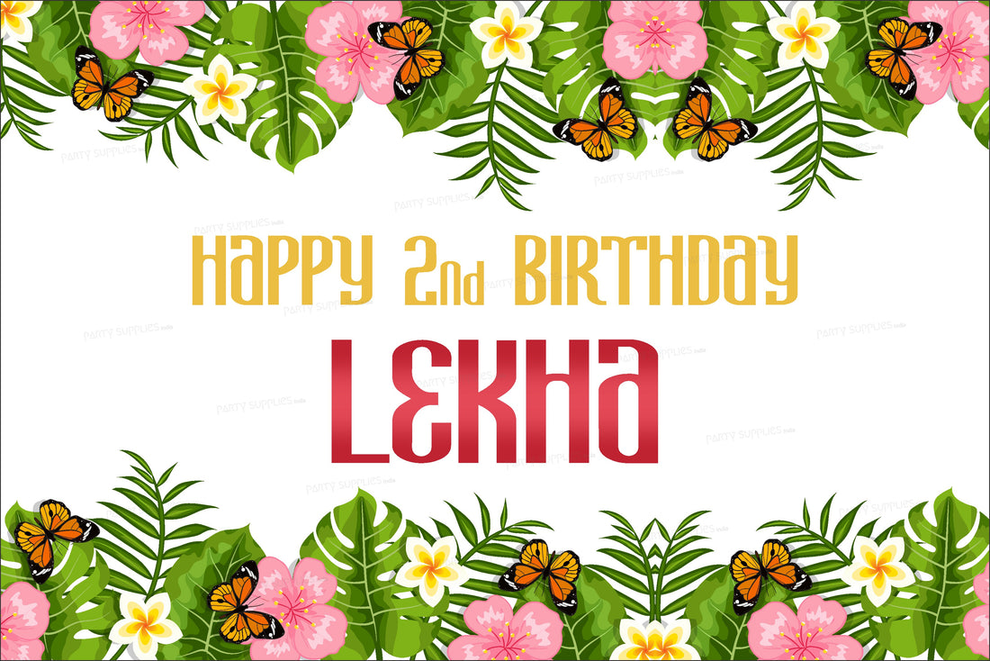 Butterfly Theme Premium Backdrop