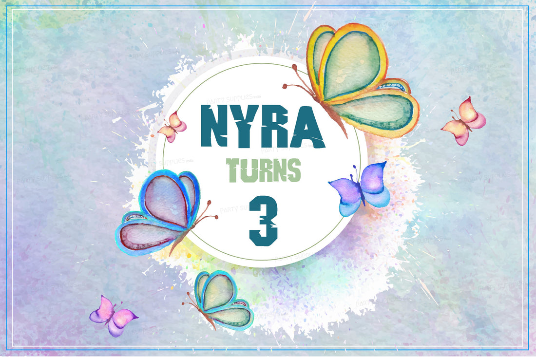 Butterfly Theme Backdrop