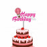 Hot Air Theme Girl Cake Topper - image 1 of 3 | Party Supplies India