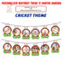 Cricket Theme 12 Months Photo Banner - image 1 of 3 | Party Supplies India