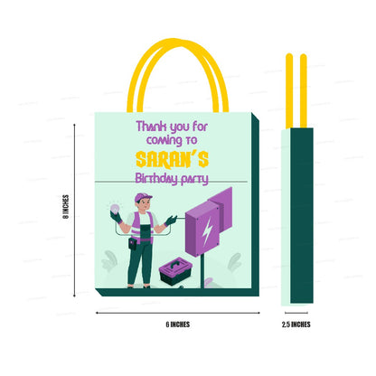 Electrician Theme Return Gift Bag
