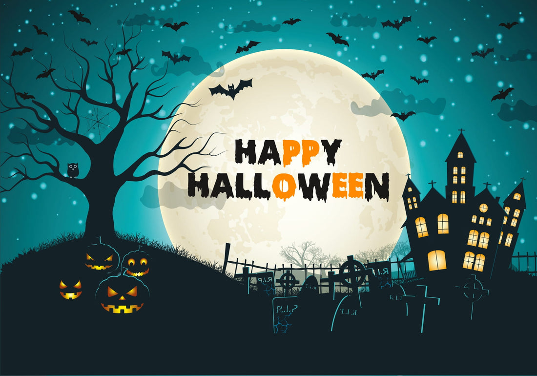 Halloween Theme Customized Backdrop