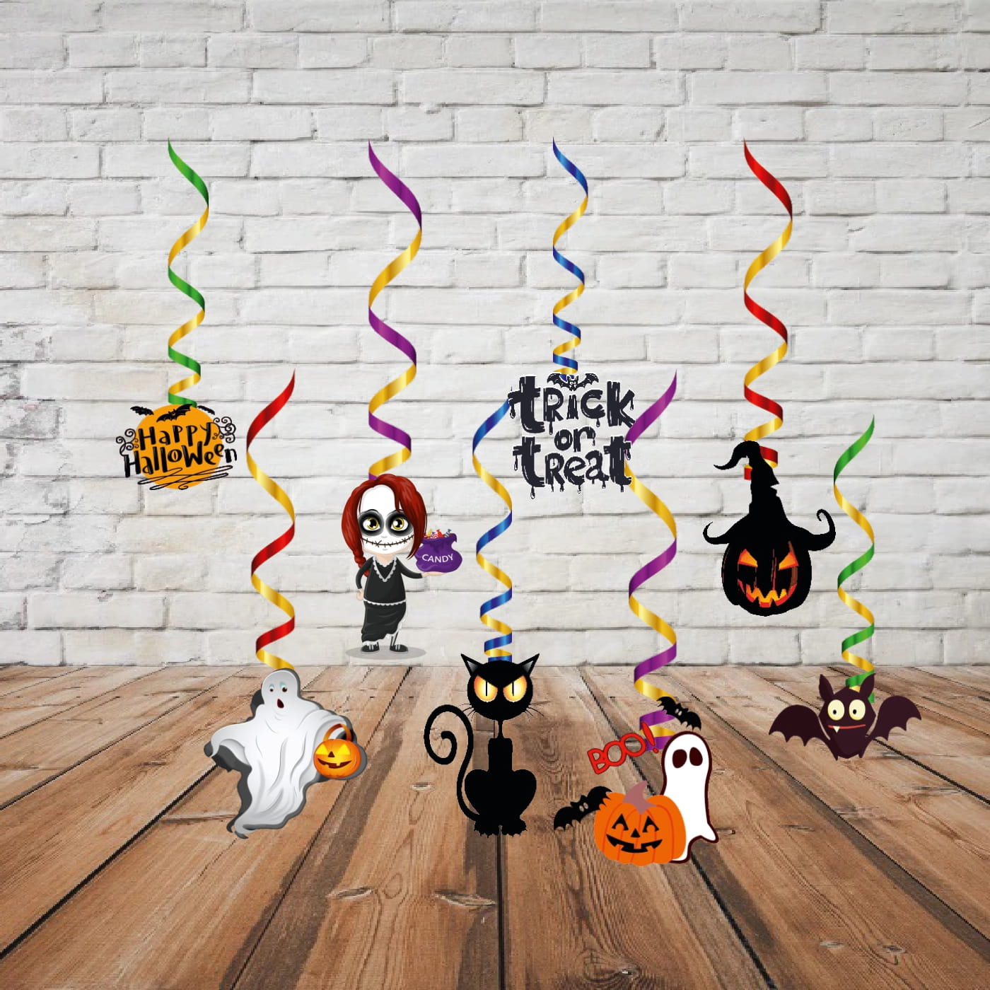 PSI Halloween Theme Customized Swirls