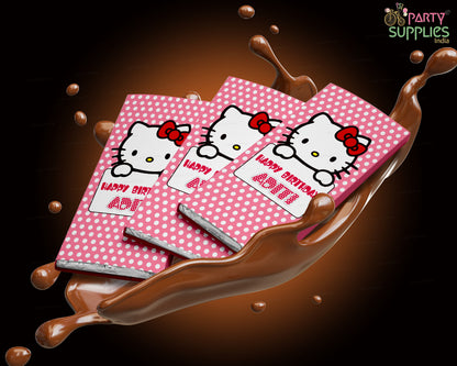 PSI Hello Kitty Theme Home Made Chocolate Return Gifts