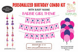 Barbie Theme Basic Combo Kit - image 1 of 4 | Party Supplies India