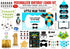 Little Man Theme Premium Kit - image 1 of 23 | Party Supplies India