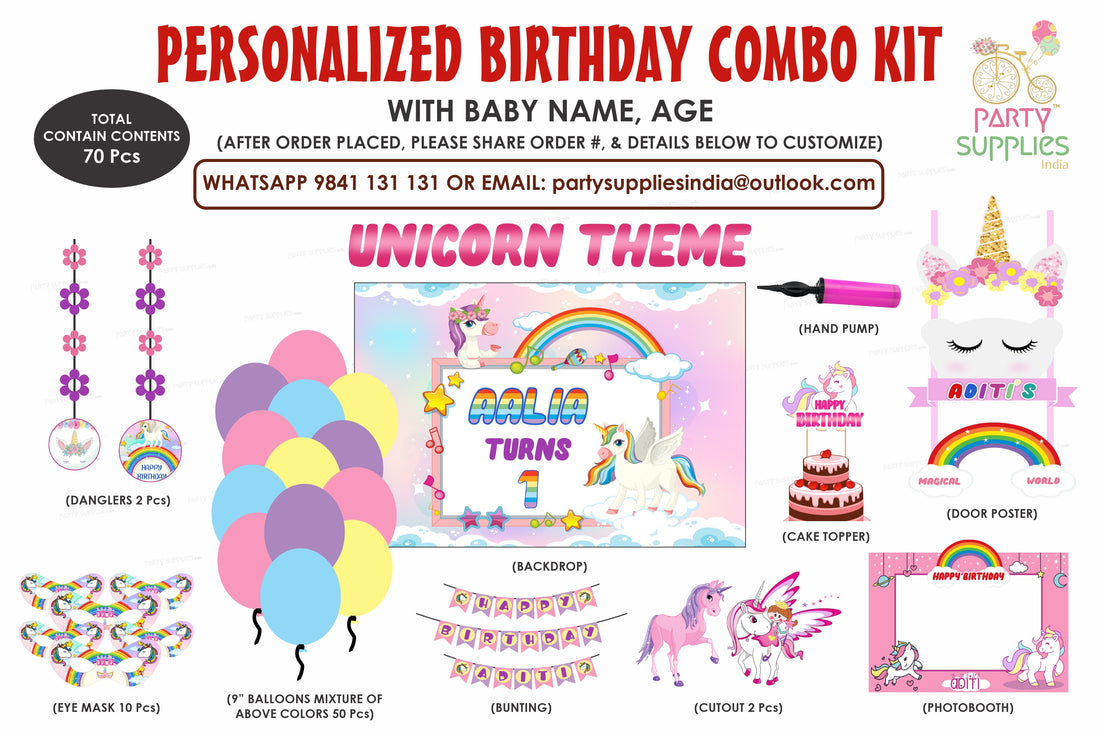 Unicorn Theme Exclusive Kit