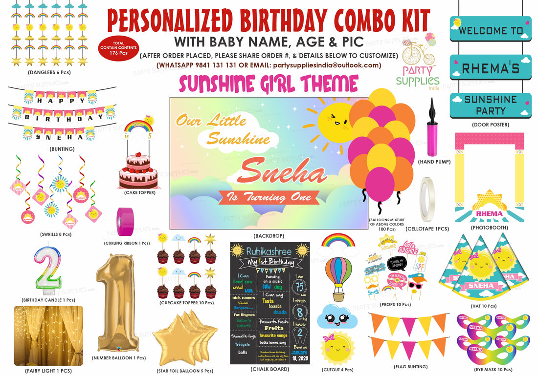 Sunshine Girl Theme Premium Kit