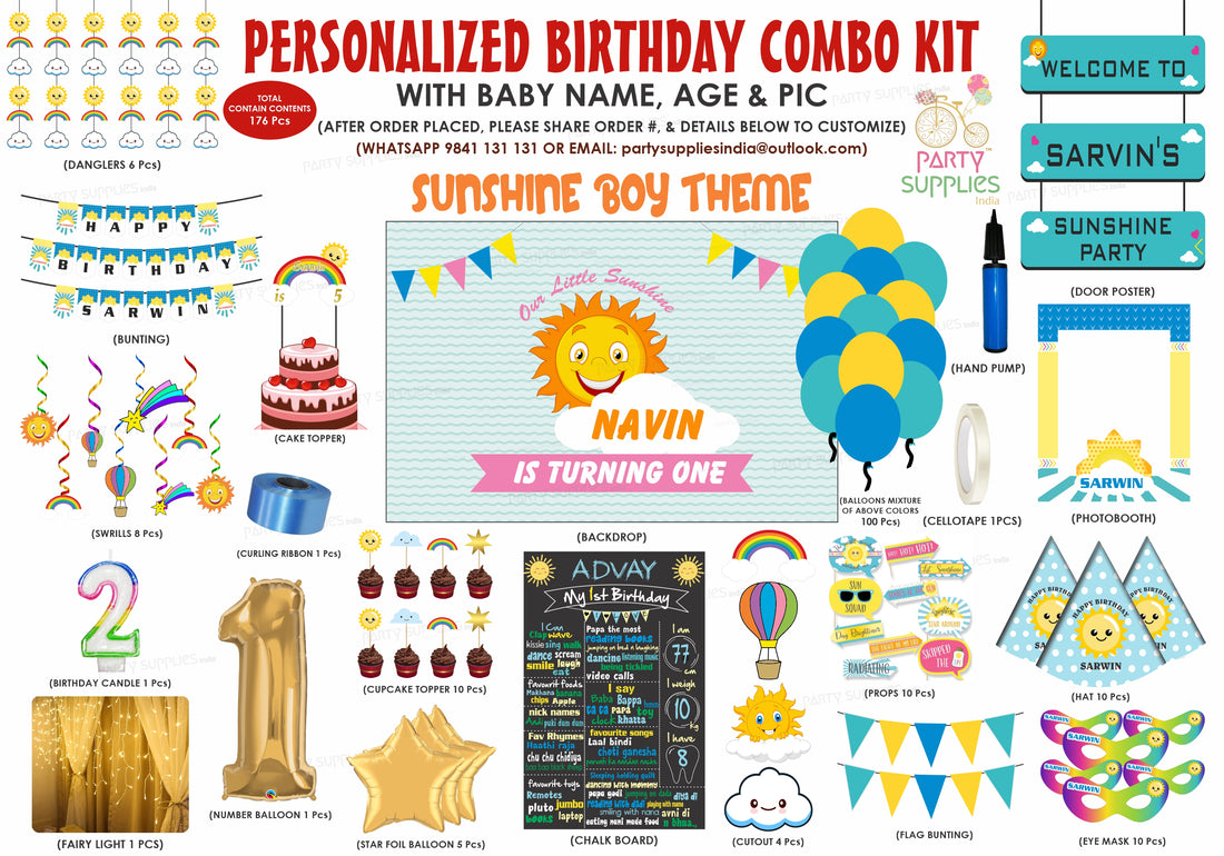 Sunshine Boy Theme Premium Kit