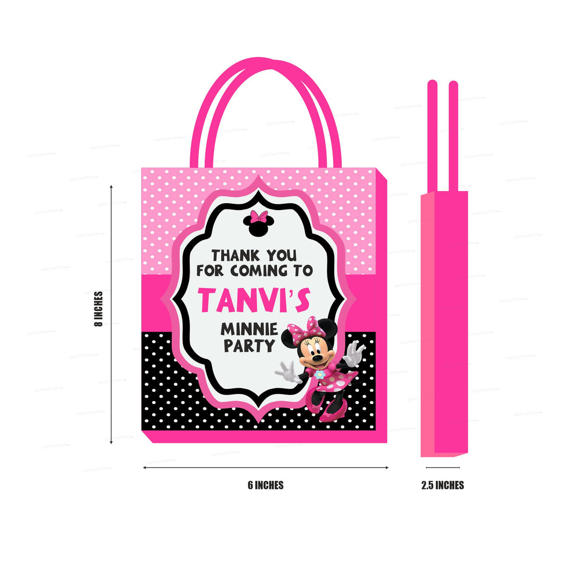 PSI Minnie Mouse Theme Return Gift Bag