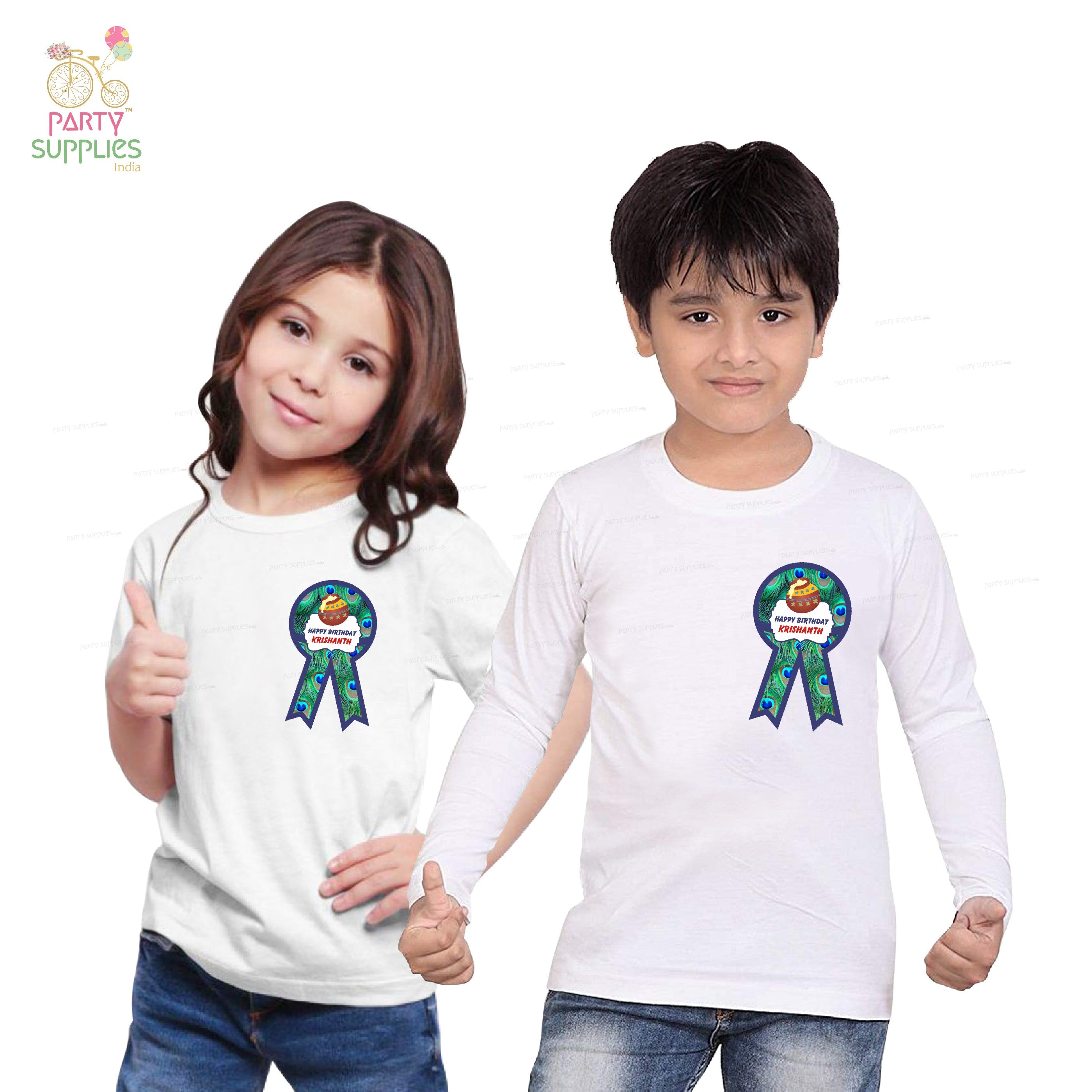 Little Krishna Theme Badges