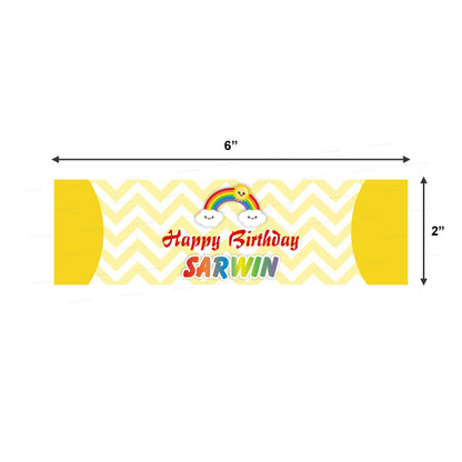 Sunshine Boy Theme Water Bottle Sticker