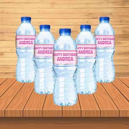 PSI Duck Girl Theme Water Bottle Sticker
