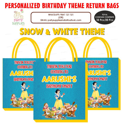 Snow White Theme Return Gift Bag