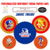 Sonic the Hedgedog  Theme Paper Fan - image 1 of 3 | Party Supplies India