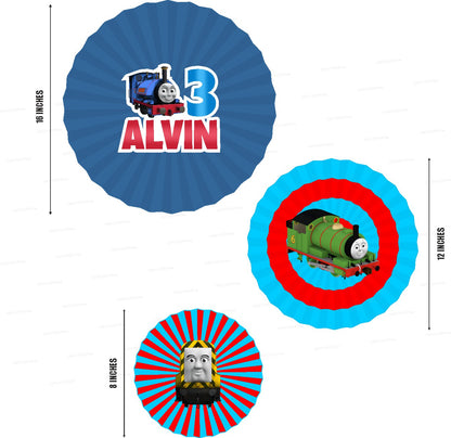 Thomas and Friends Theme Paper Fan
